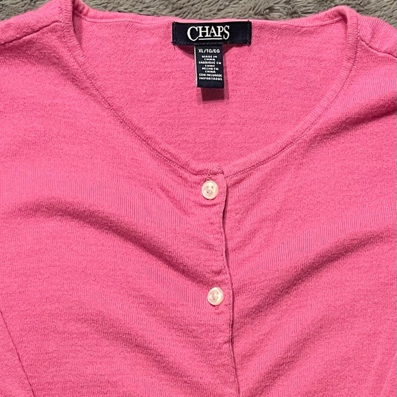 Chaps Cardigan Sweater - Picture 4 of 6